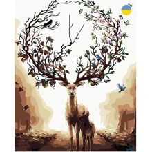 Картина по номерам Origami Цветущий олень 40x50 см LW407: Производитель Origami
