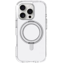 Чехол для iPhone LAUT CRYSTAL MATTER MagSafe Clear (L_IP24B_CM_UC) for iPhone 16 Pro: Цвет прозрачный