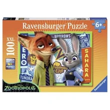 Пазл Ravensburger Зоотрополис 100 элементов (RSV-105991): Производитель Ravensburger