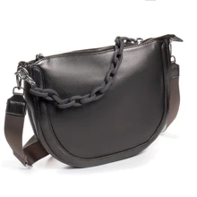 Жіноча сумка через плече Alex Rai 02-09 9503-9 silver-grey срібляста (35570): Стать Женский