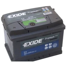 Автомобільний акумулятор EXIDE 6СТ-60 Аз PREMIUM EA601: Ємність, Ач 60