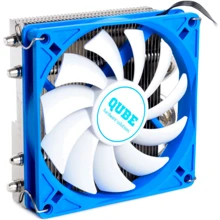 Кулер Qube QB-OL400 Blue: Уровень шума, dB 14-33