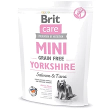 Сухой корм для взрослых собак породы йоркширский терьер Brit Care Sensitive Grain Free Yorkshire с лососем и тунцом 0.4 кг (8595602520206): Тип Сухой корм