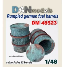 Набор DAN models Мятые топливные бочки 12 шт. (DAN48523): Производитель DAN models
