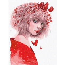 Картина по номерам Идейка Поцелуй бабочек ©lesya_nedzelska_art 30х40 см (KHO4955): Производитель Идейка