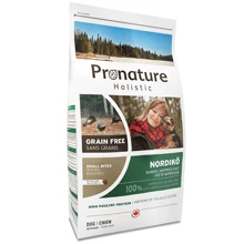 Беззерновой корм Pronature Holistic Nordikо Small Bites для собак мини и малых пород с индейкой и ягодами 2 кг: Тип Сухой корм
