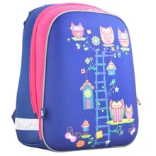 Рюкзак каркасный YES H-12 Owl blue (554495): Возрастная группа от 7 до 14 лет