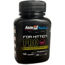 Витамины AnimAll VetLine for Kitten PRO для котят с 45-дневного возраста 100 т.х0.5 г (139893): Вид Таблетки