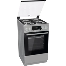 Плита комбинированная Gorenje KS5351XF: Тип варочной поверхности газовая
