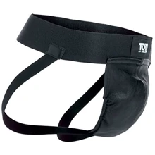 Tom of Finland Leather Jock Strap - труси чоловічі, M / L: Для кого Для чоловіків