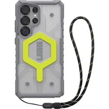 Чехол для телефонов Urban Armor Gear UAG Pathfinder Clear with Magnet Bundle Active Neon Lanyard for Samsung S938 Galaxy S25 Ultra: Совместимость Samsung S938 Galaxy S25 Ultra