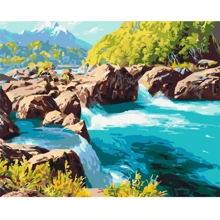 Картина по номерам Origami Горная река 40x50 см LW31520: Производитель Origami
