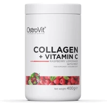 OstroVit Collagen + Vitamin C Коллаген с витамином С 400 g /40 servings/Raspberry Mint Lemonade: Пол Унисекс
