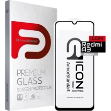 Аксессуар для смартфона Armorstandart Tempered Glass Icon Black for Xiaomi Redmi A3 (ARM74452): Совместимость Xiaomi Redmi A3