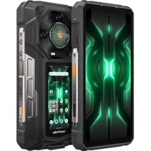 Смартфон Ulefone Armor 33 Pro 16/512Gb Phantom Black: Дисплей 6.95" IPS (1080 x 2460) / Corning Gorilla Glass 5 + 3.4" IPS LCD (412 x 960) / Corning Gorilla Glass 5