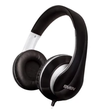 Навушники SVEN AP-940MV Black / White: Тип конструкції повнорозмірні