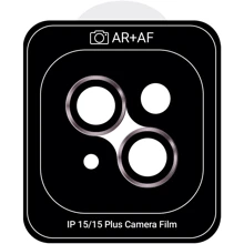Защитное стекло для iPhone ArmorStandart Pro Pink for Camera iPhone 15 / 15 Plus (ARM73313): Тип защиты экрана на камеру