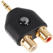 Перехідник PLANET WAVES PW-P047C 1/8 INCH MALE STEREO TO DUAL RCA FEMALE: Виробник PLANET WAVES