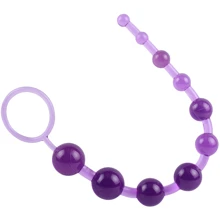 Анальная цепочка Chisa Hi Basic Sassy Anal Beads Purple: Для кого Унисекс
