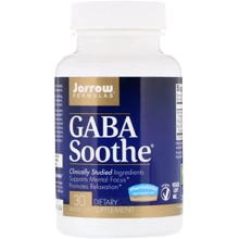 Jarrow Formulas GABA Soothe ГАМК гамма-аминомасляная кислота 100 мг 30 капсул: Форма выпуска Капсулы