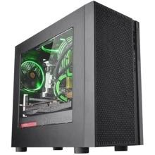 Корпус Thermaltake Versa H18 Window (CA-1J4-00S1WN-00): Форм-фактор материнской платы MicroATX