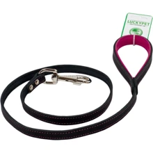 Поводок кожаный Lucky Pet 1x120 см черный (4820224217529): Тип Поводок