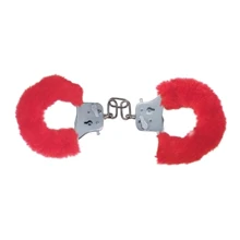 Наручники Furry Fun Cuffs, красный: Производитель Toy Joy