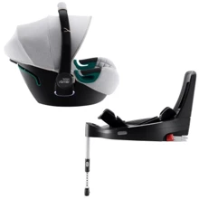 Автокресло BRITAX-ROMER BABY-SAFE iSENSE Nordic Grey с платформой FLEX BASE iSENSE: Группа 0+ (до 13 кг), автокресло-переноска