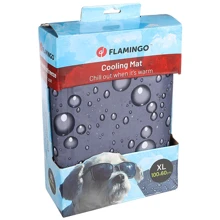 Підстилка Краплі Flamingo Cooling Pad Drop для собак та котів XL 100х60х0.6 см ОХОЛОДЖУВАЛЬНА (58827): Тип Подстилка
