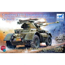 Модель Bronco Models Бронеавтомобиль T17E1 Staghound Mk I с 37-мм пушкой M6 (CB35017): Производитель Bronco Models