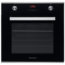 Духовой шкаф электрический GRANADO GEO 62-1300 inox black: Объем, л 67