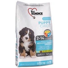 1st Choice Puppy Medium&Large Chicken 15 кг: Тип Сухой корм