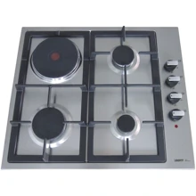 Варочная поверхность газовая Liberty PGER6040S-A1CI (434): Размеры для встраивания (ШxГ) 56х49 см