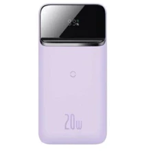 Внешний аккумулятор Baseus Power Bank 10000mAh Wireless Charger Magnetic 20W Purple (PPCX010005): Количество USB 1