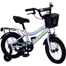 Велосипед дитячий 2-х колісний 14 "211410 Like2bike Archer, сірий, рама сталь, з дзвінком: Тип 2х колісний велосипед