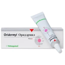 Средство от паразитов Vetoquinol Оридэрмил ушная мазь 10 г (6868231): undefined undefined