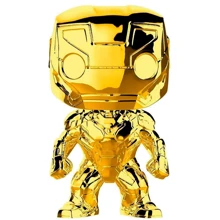 Игровая фигурка FUNKO POP! cерии "Золотой хром" - ЖЕЛЕЗНЫЙ ЧЕЛОВЕК: Тип Персонаж мультфильма, фильма