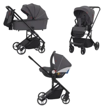 Універсальна коляска 3в1 Carrello Alfa+ CRL-6508 Falcon Grey: Тип коляски Универсальная коляска (3-в-1)