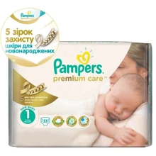 PAMPERS Premium Care Newborn 33 шт.: undefined undefined