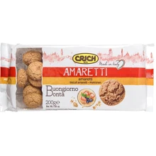 Печенье Crich Амаретти 200 г (8008620000594): Вес нетто 200 г