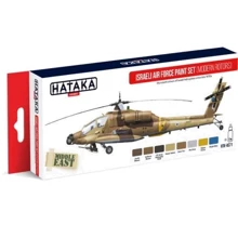 Набор красок Hataka Hobby Израильские ВВС (современные вертолеты), 8 шт.: Производитель Hataka Hobby