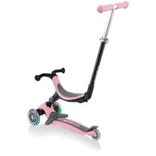 Самокат Globber Go Up Foldable Plus Lights Pastel Pink (пастельно-розовый): Количество колес 3