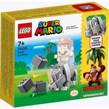 Конструктор LEGO Super Mario Носорог Рамби. Дополнительный набор 106 деталей (71420): Серия Super Mario