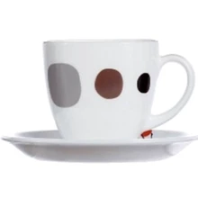 Столовый сервиз Сервиз Luminarc Kyoko White G8273 (25 пр.): Количество персон 6