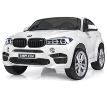 Детский электромобиль Джип Bambi Racer BMW, белый (JJ2168EBLR-1): Вид джип
