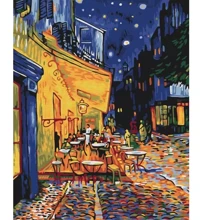 Картина по номерам Brushme Ночное кафе в Арле. Ван Гог 40x50 см (BS51338): Производитель Brushme