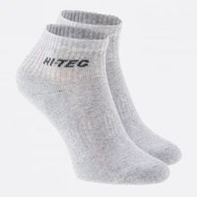 Шкарпетки Hi-Tec Quarro Pack (QUARRO PACK-GREY MELAGE) 44-47 (29-31) 3 пари сірі: undefined undefined