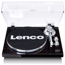 Виниловый проигрыватель Lenco LBT-188WA Brown: Привод ременной
