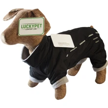 Комбинезон Lucky Pet Фокс Мопс-2 черный 38х66 см (483175): Тип Комбинезоны