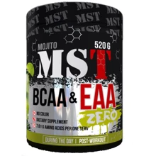 Амінокислота для спорту MST Nutrition BCAA & EAA Zero 520 g /40 servings/ Black Currant: Смак Чорна смородина